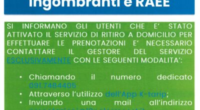 AVVISO RITIRO A DOMICILIO