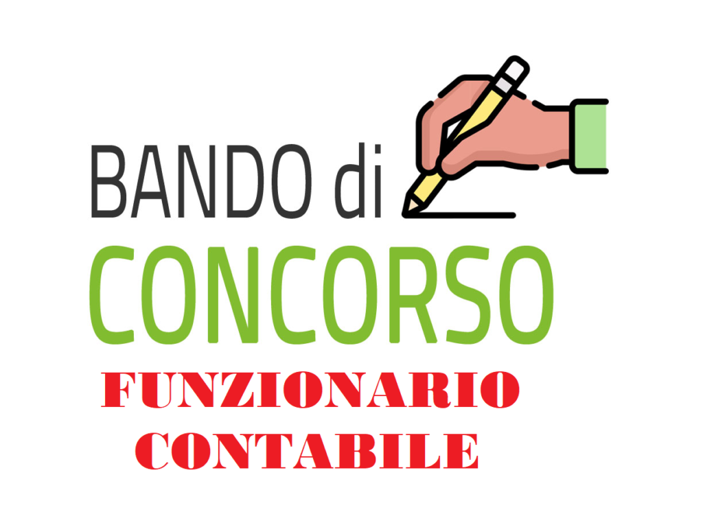 Concorso per n. 1 posto di funzionario contabile