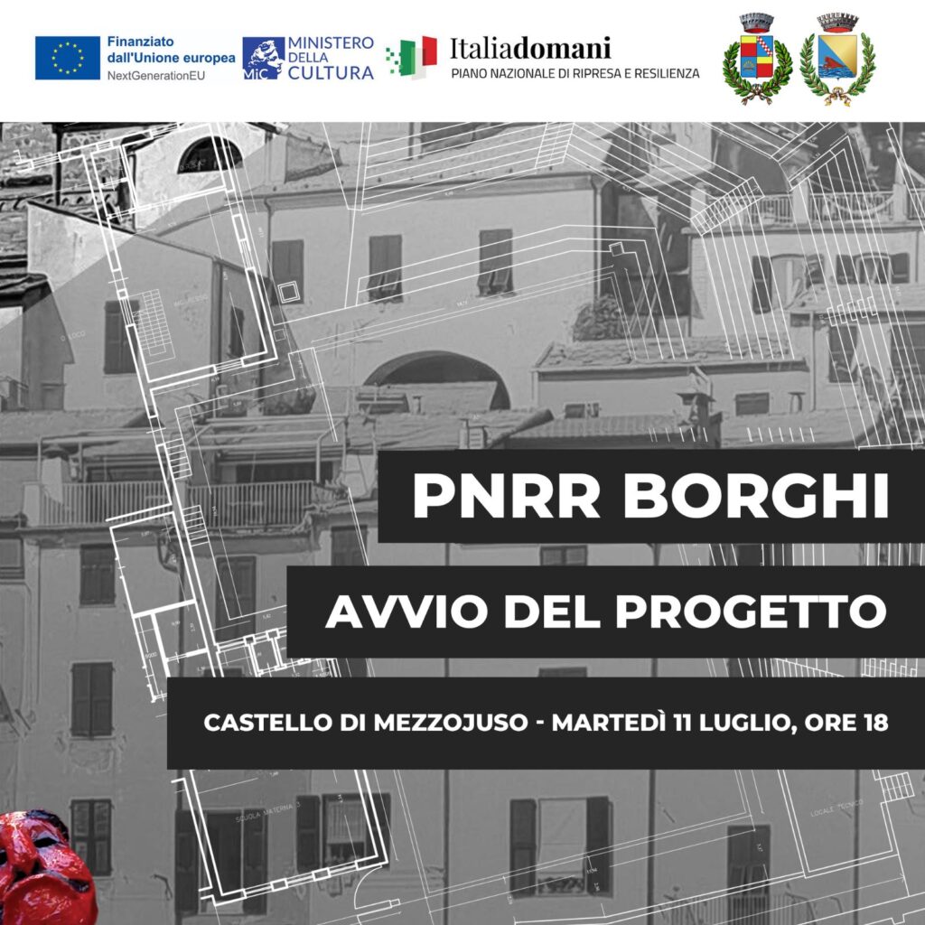 PNRR BORGHI AVVIO DEL PROGETTO