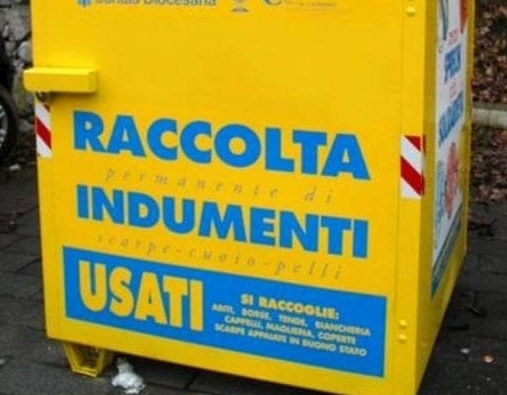 Avviso spostamento cassonetti per la raccolta degli indumenti usati